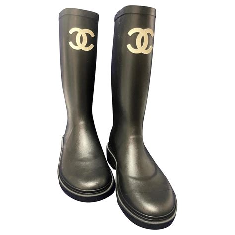 chanel gummistiefel